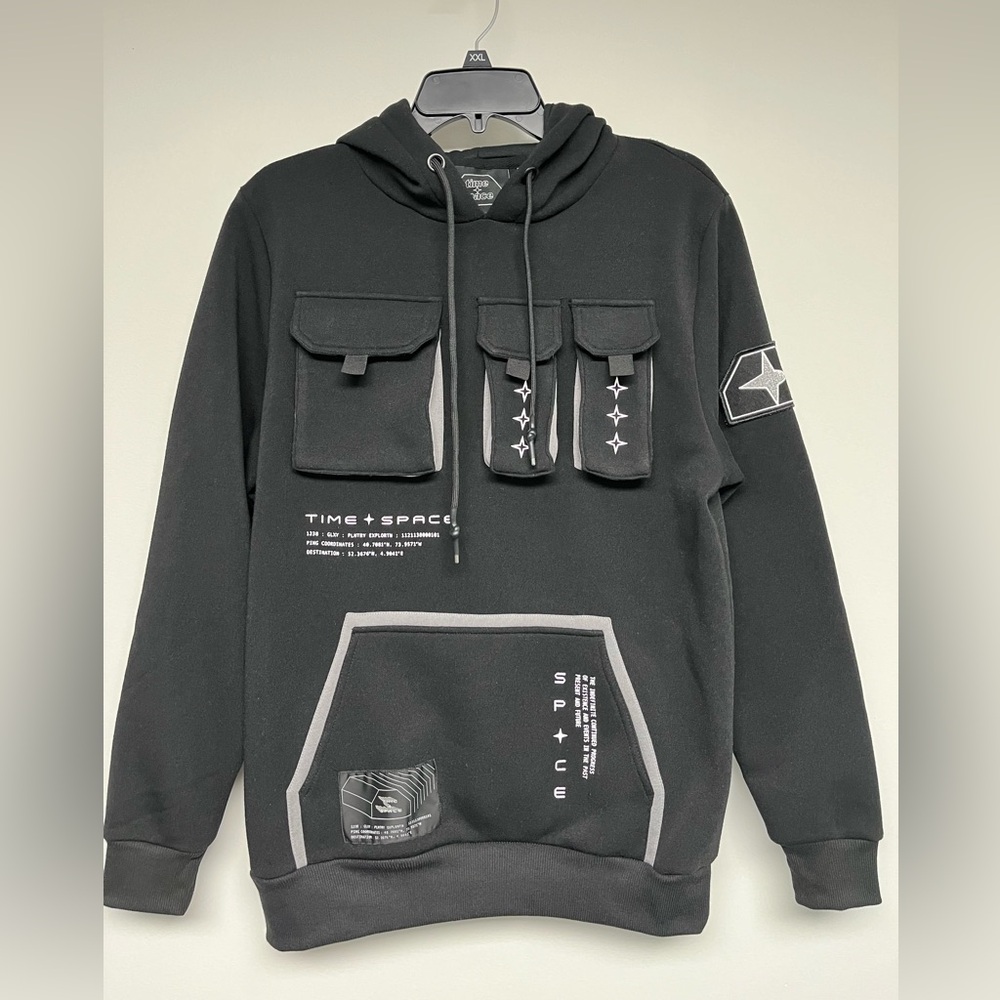 Time + Space pocket hoodie(SOLD)
